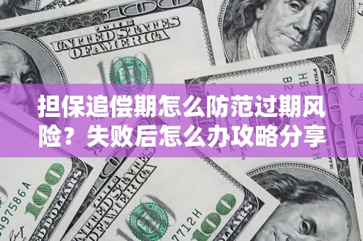 武汉担保追偿期怎么防范过期风险？失败后怎么办攻略分享
