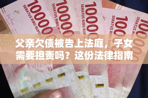 武汉父亲欠债被告上法庭，子女需要担责吗？这份法律指南必须看完