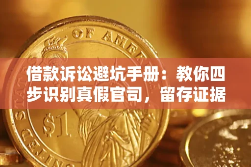 武汉借款诉讼避坑手册：教你四步识别真假官司，留存证据不踩雷