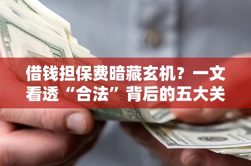 武汉借钱担保费暗藏玄机？一文看透“合法”背后的五大关键陷阱