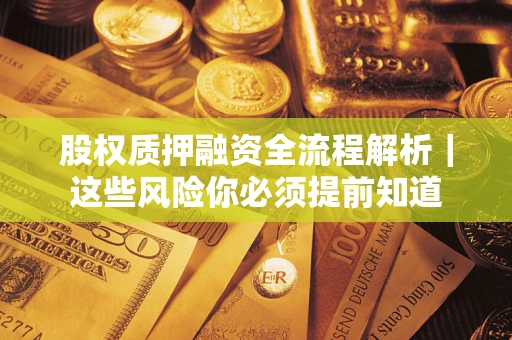 武汉股权质押融资全流程解析｜这些风险你必须提前知道