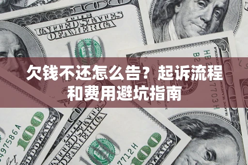 武汉欠钱不还怎么告?起诉流程和费用避坑指南 武汉欠钱不还怎么告?起诉流程和费用避坑指南
