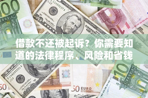 武汉借款不还被起诉？你需要知道的法律程序、风险和省钱技巧